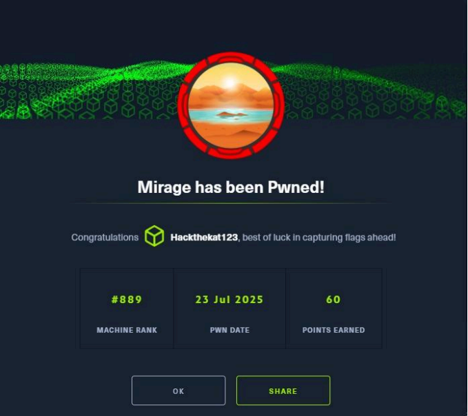 Machine rooted as Administrator